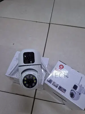 Wireless 4MP PTZ Security Camera – Dual Lens With Antenna