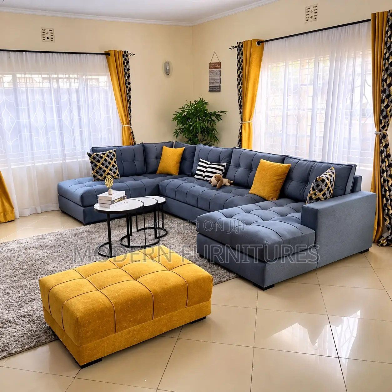 Lunarus Crown U Shaped Sofa/U Sofa