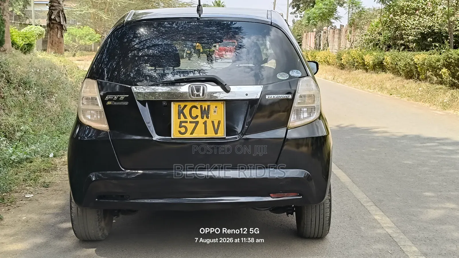 Honda Fit 2012 Black