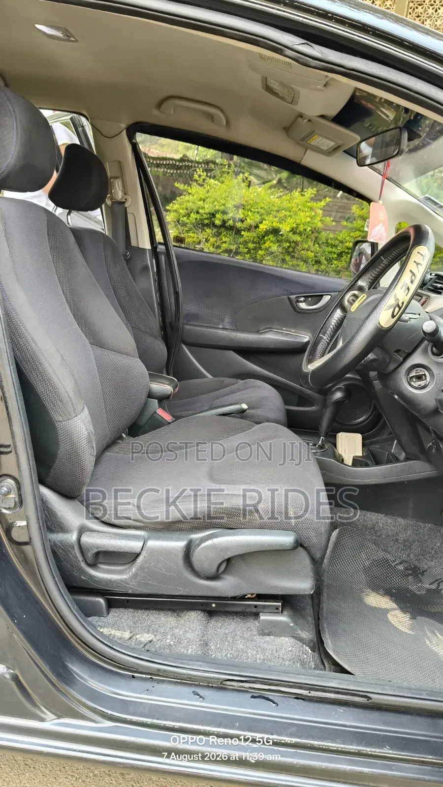 Honda Fit 2012 Black