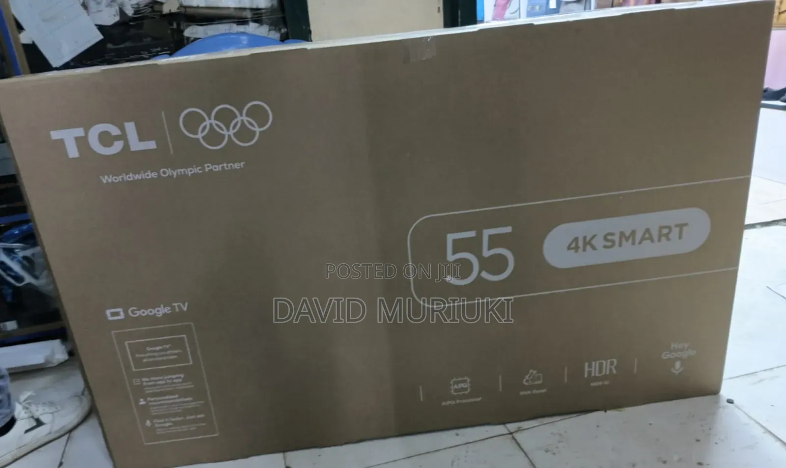 TCL 55" T6d Qled Google TV