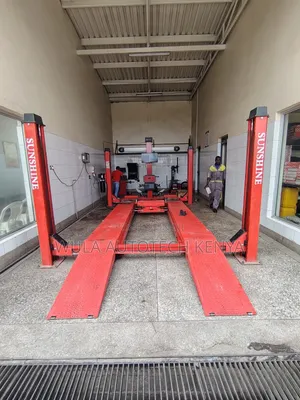 Fast and Accurate Reading 3d Wheel Alignment and 4post Carlift Wula