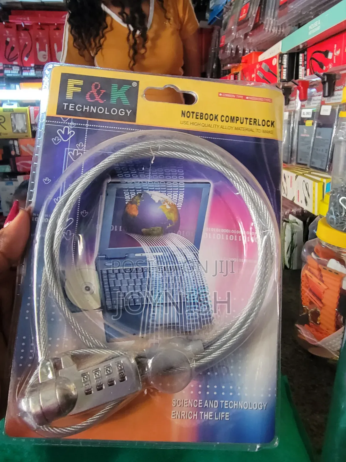 Notebook Computer Lock
