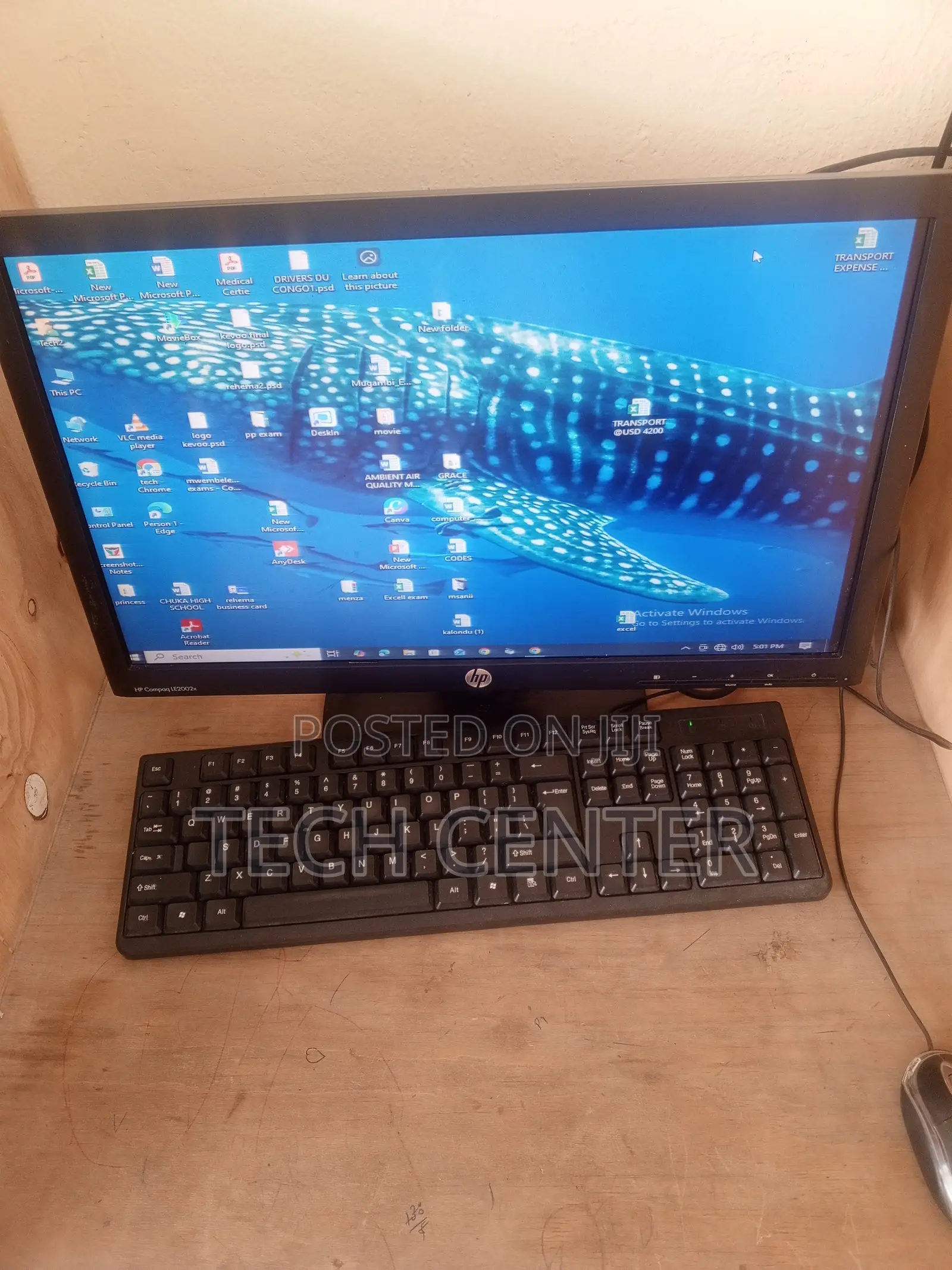 Desktop Computer HP 200 G4 22 All-in-One 8GB Intel Core i5 HDD 512GB