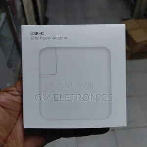 Mac Book USB -C 87W Power Adapter.