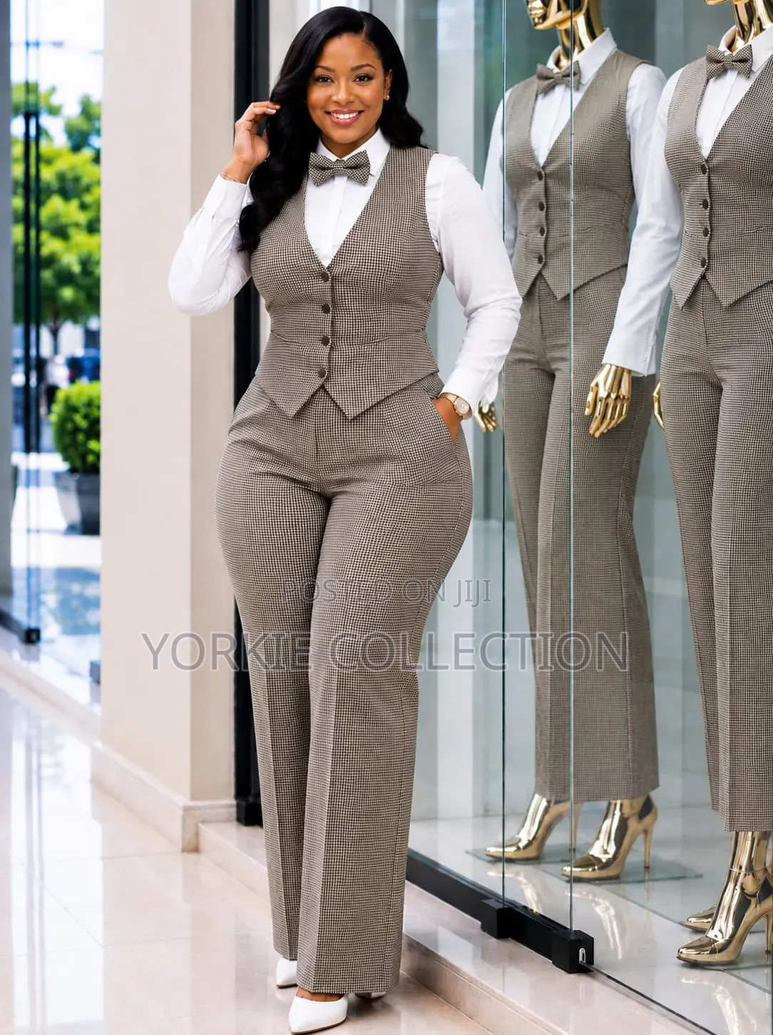 4-Piece Formal Pantsuit
