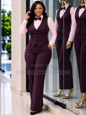 4-Piece Formal Pantsuit