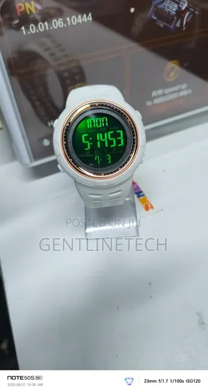 Original SKMEI 2070 White Gold Quartz Watch
