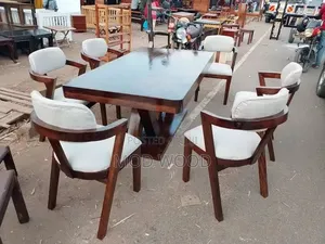 Premium Tufted Eight-Seater Dining Set