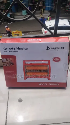 Premier Quartz Heater 1600W With 2 Heat Settings PRH 002