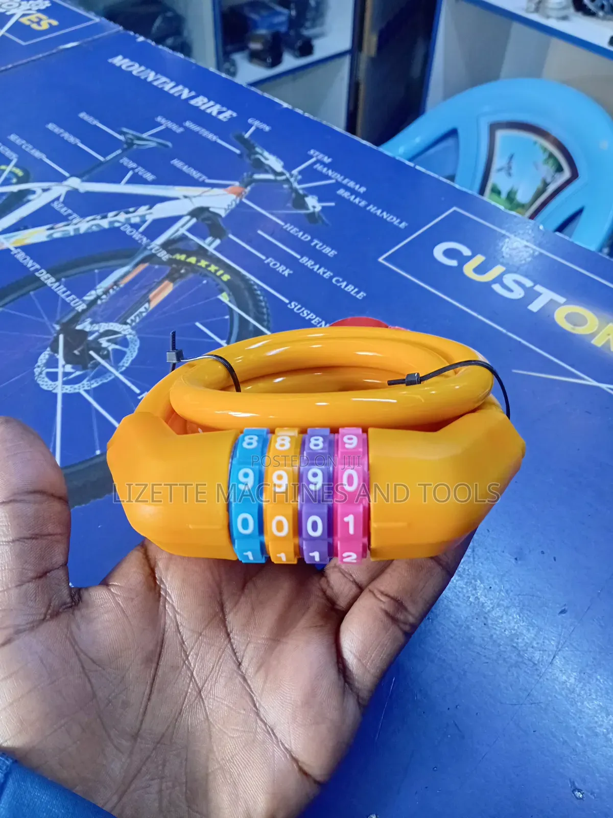 4 Digit Combination Bicycle Lock/ Bike Lock