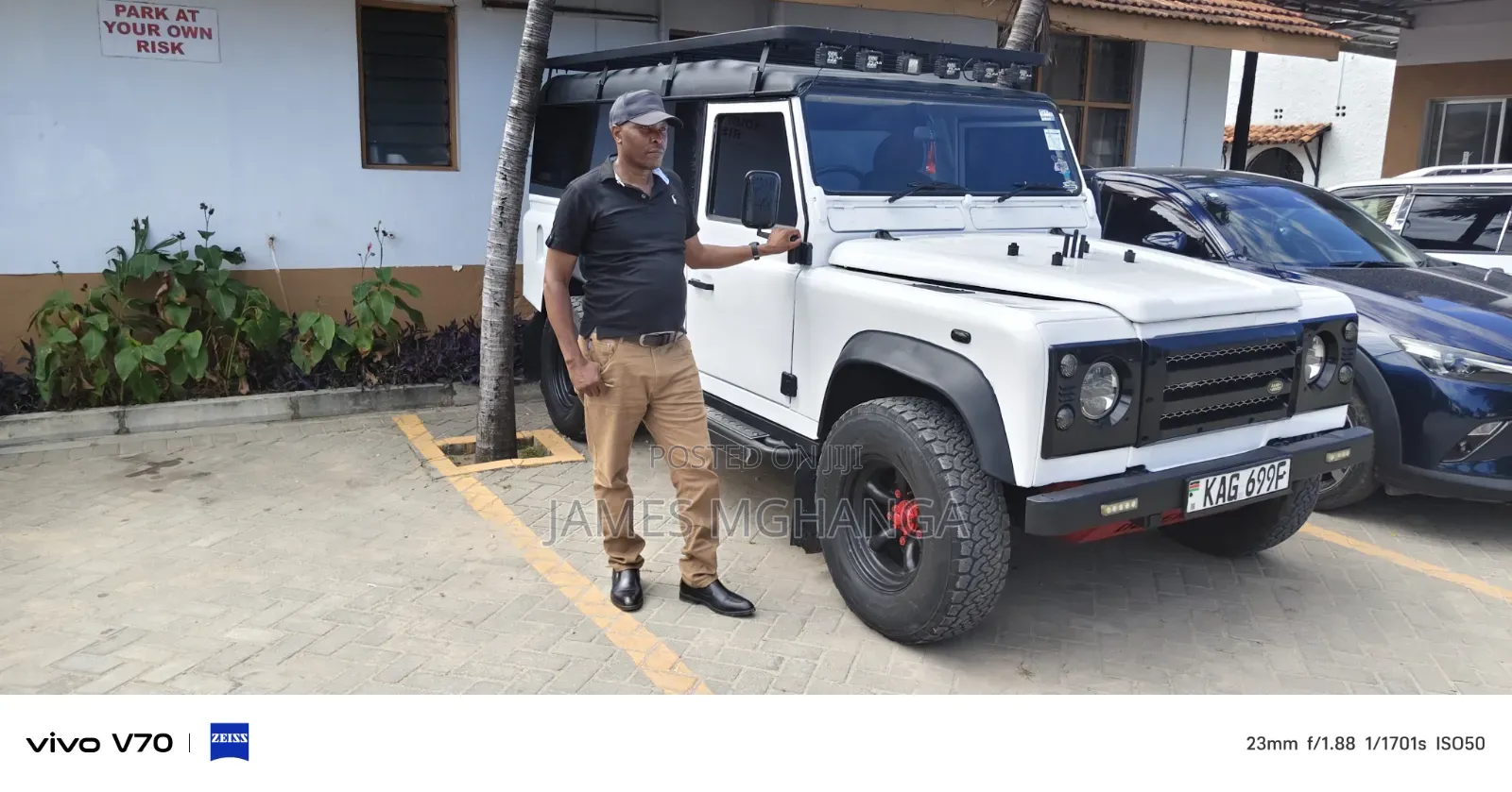 Land Rover Defender 1996 White