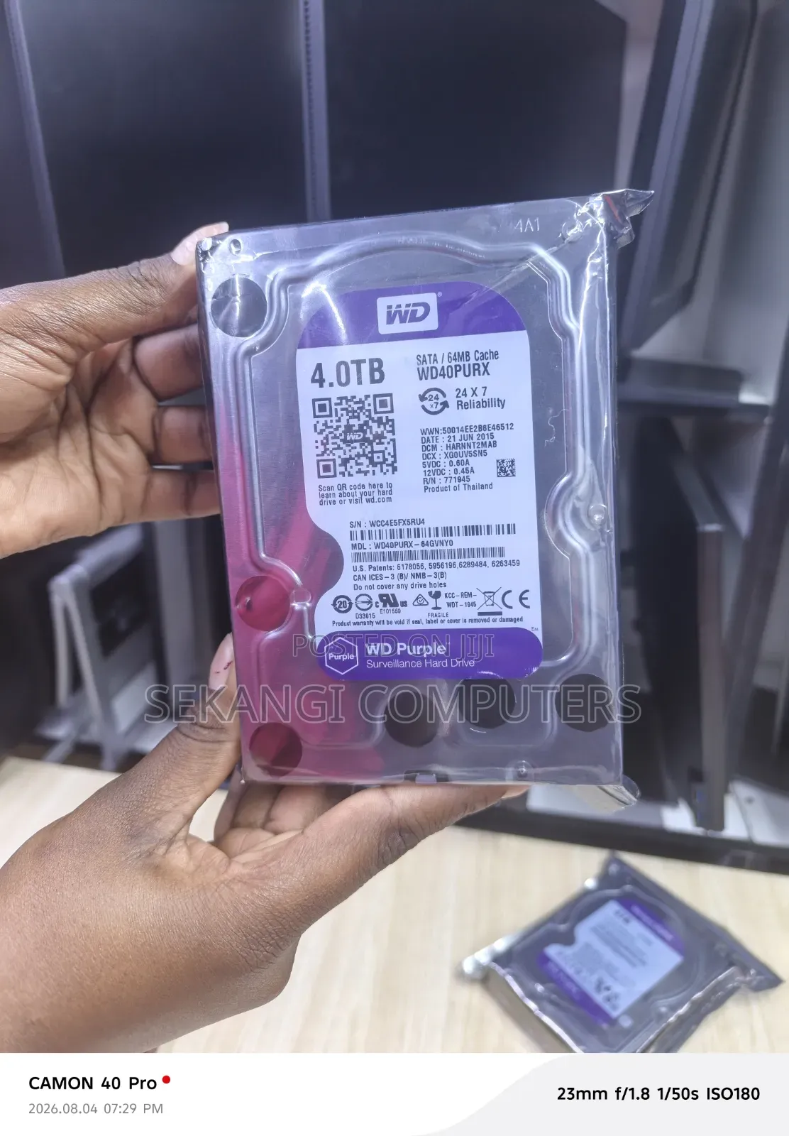 Western Digital 4TB Desktop Hard Disk