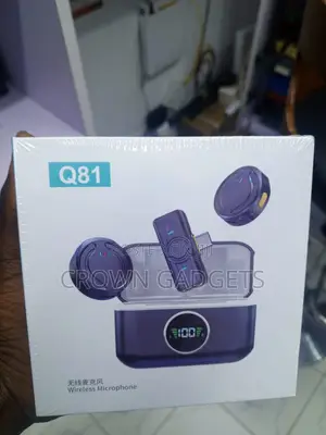 Q81 Clip-on Wireless Microphone for Android iPhone
