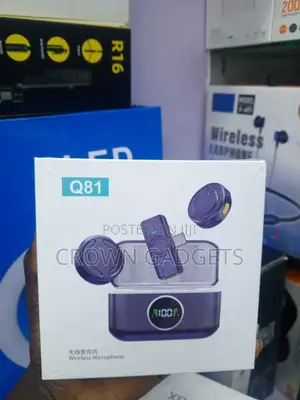 Q81 Clip-on Wireless Microphone for Android iPhone