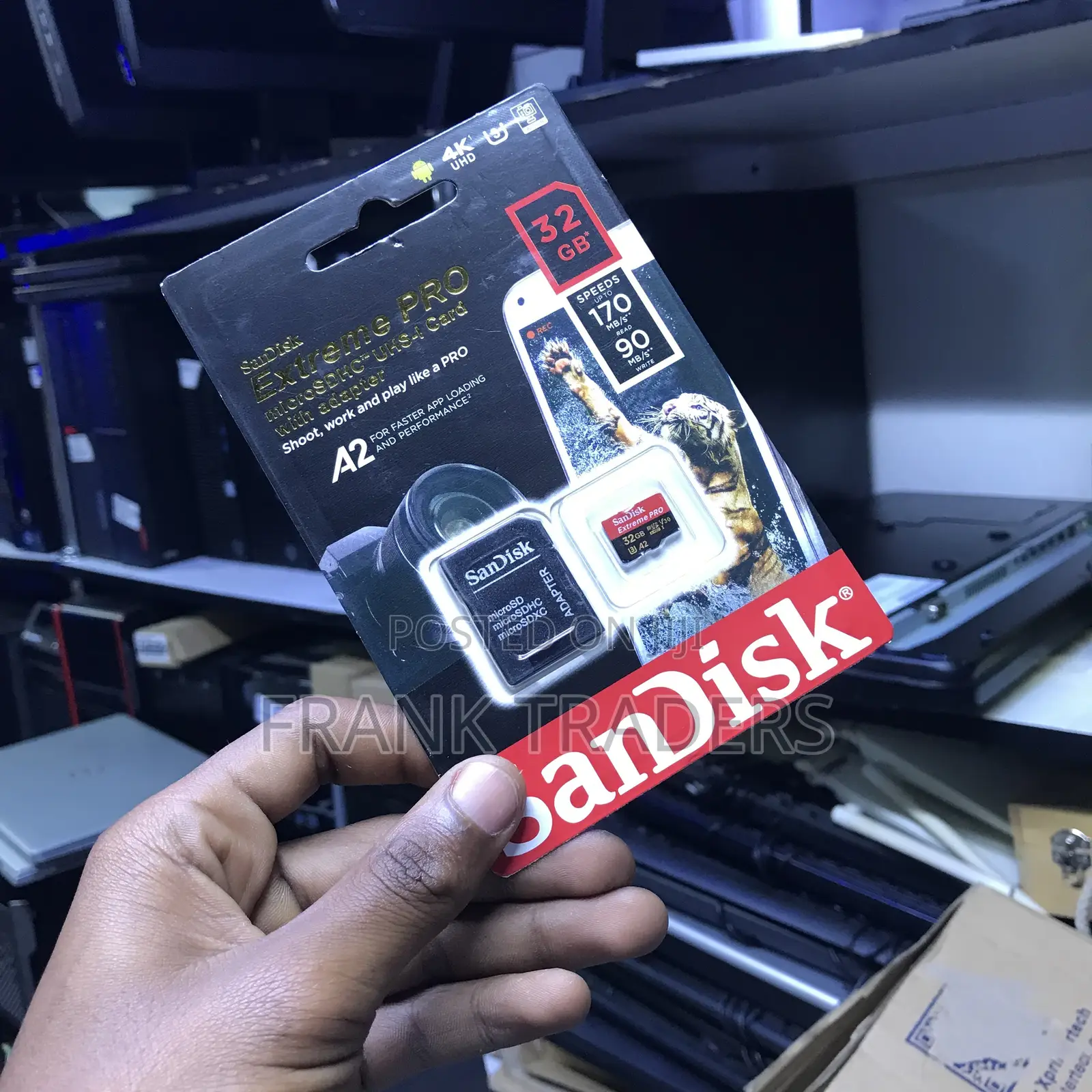 Sandisk Extreme Pro Mem Card With Adapter