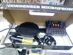 BM800 Podcast Microphone Kit With V8 Sound Card Stand