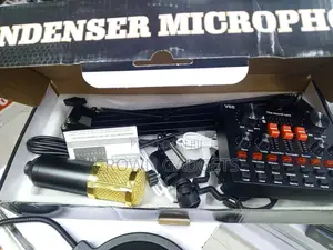 BM800 Recording Microphone With V8 Live Broadcast Kit