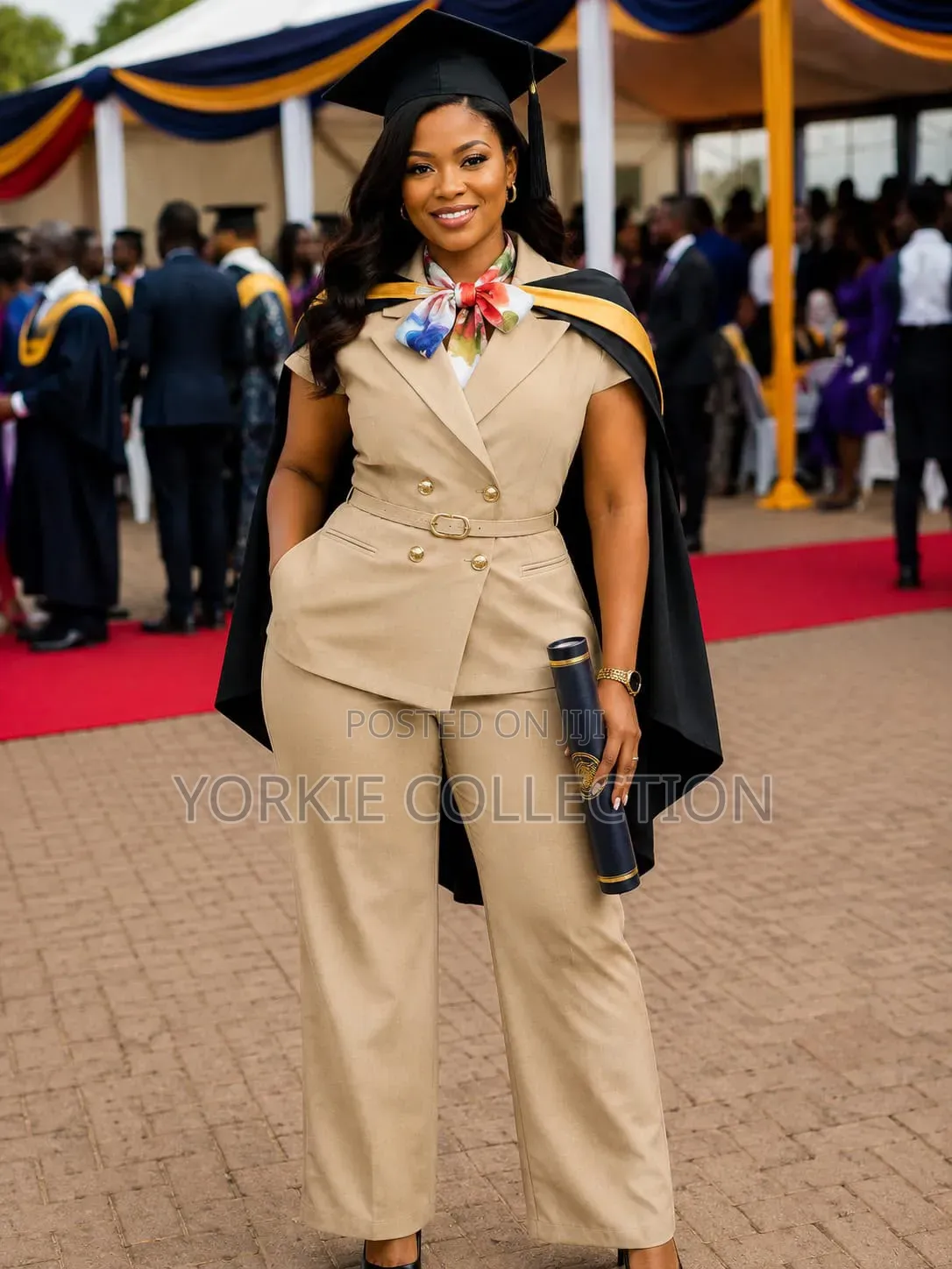 A Women's Two-Piece Pantsuit