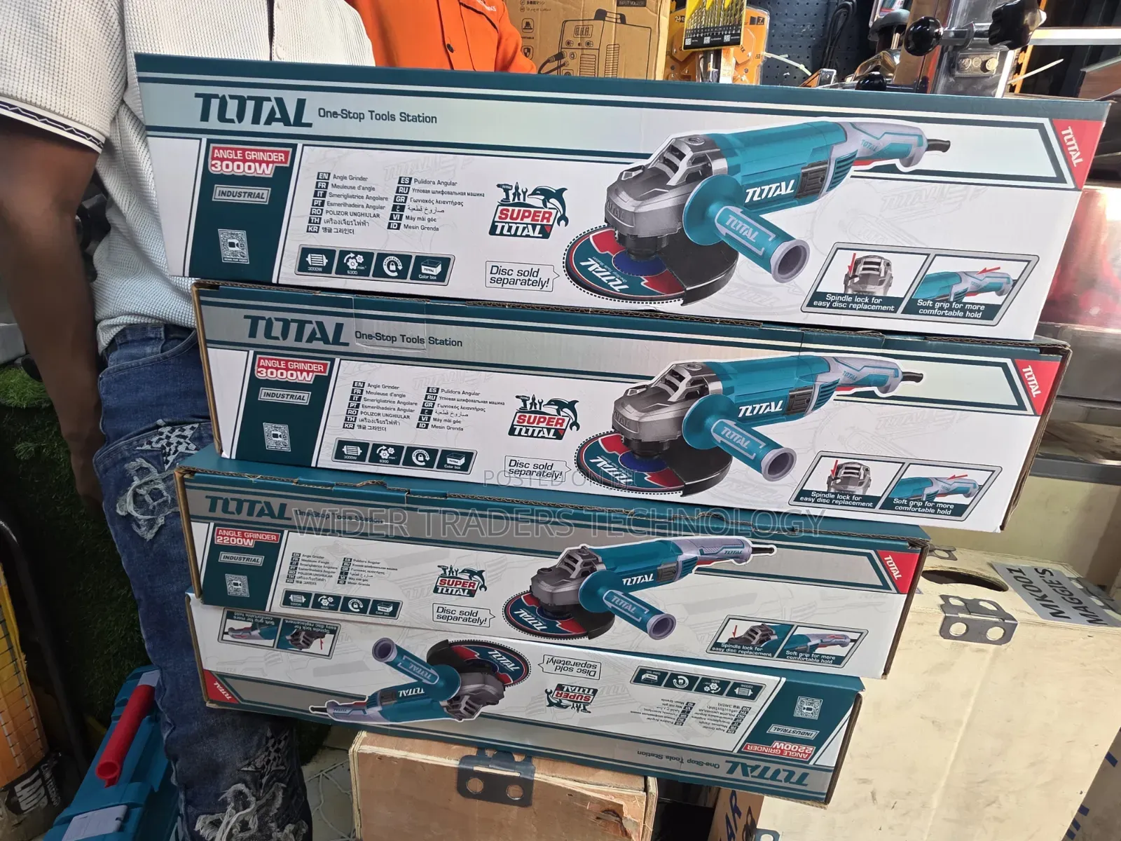 Total Angle Grinders 2200W 230mm Models