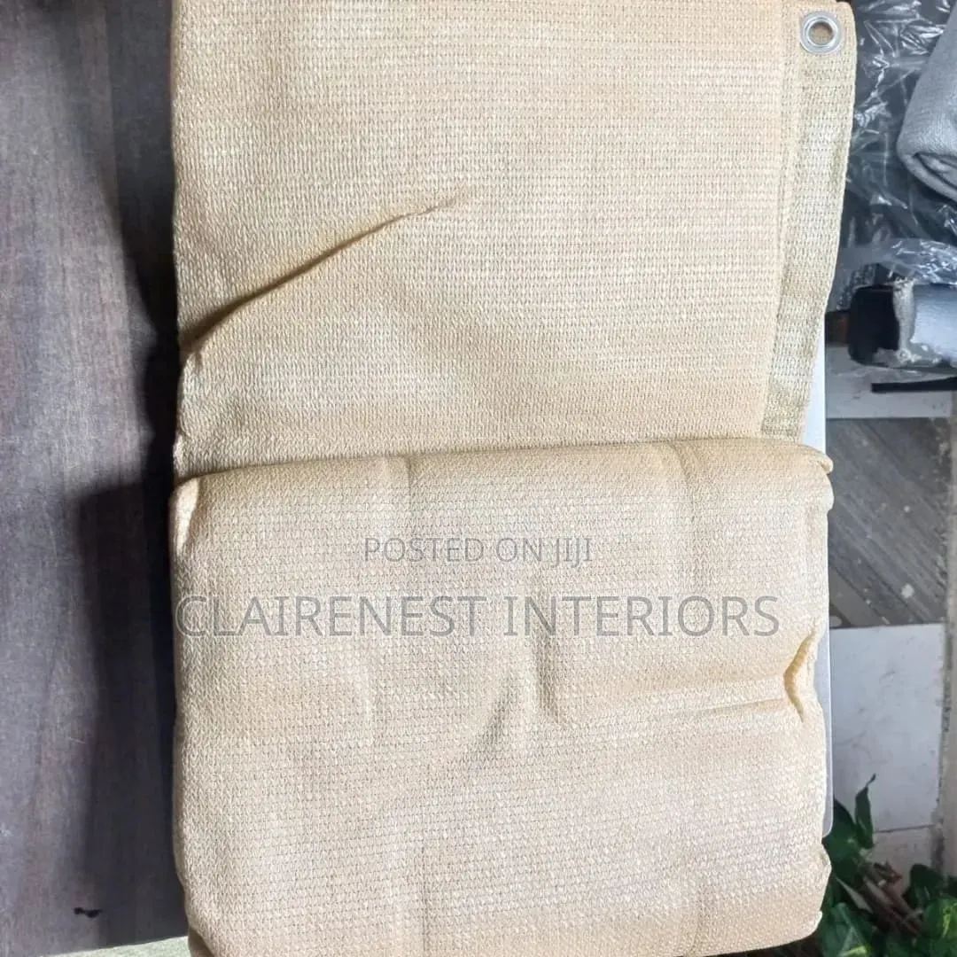 Beige Balcony Shield Elegant Protection for Your Balcony.