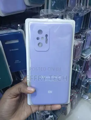 Xiaomi Redmi Note 10 Pro 4G Silicone Case Purple Color