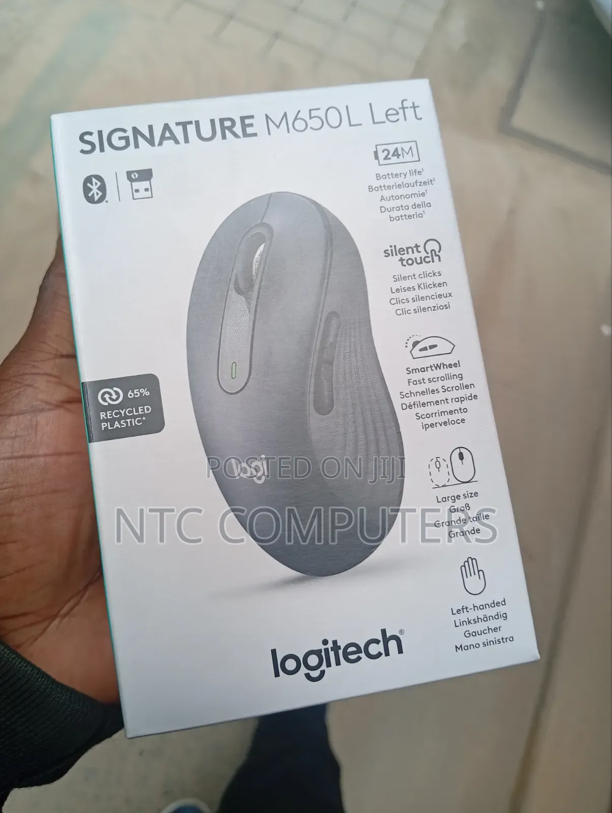 Logitech Signature M650L Left Silent Wireless Mouse