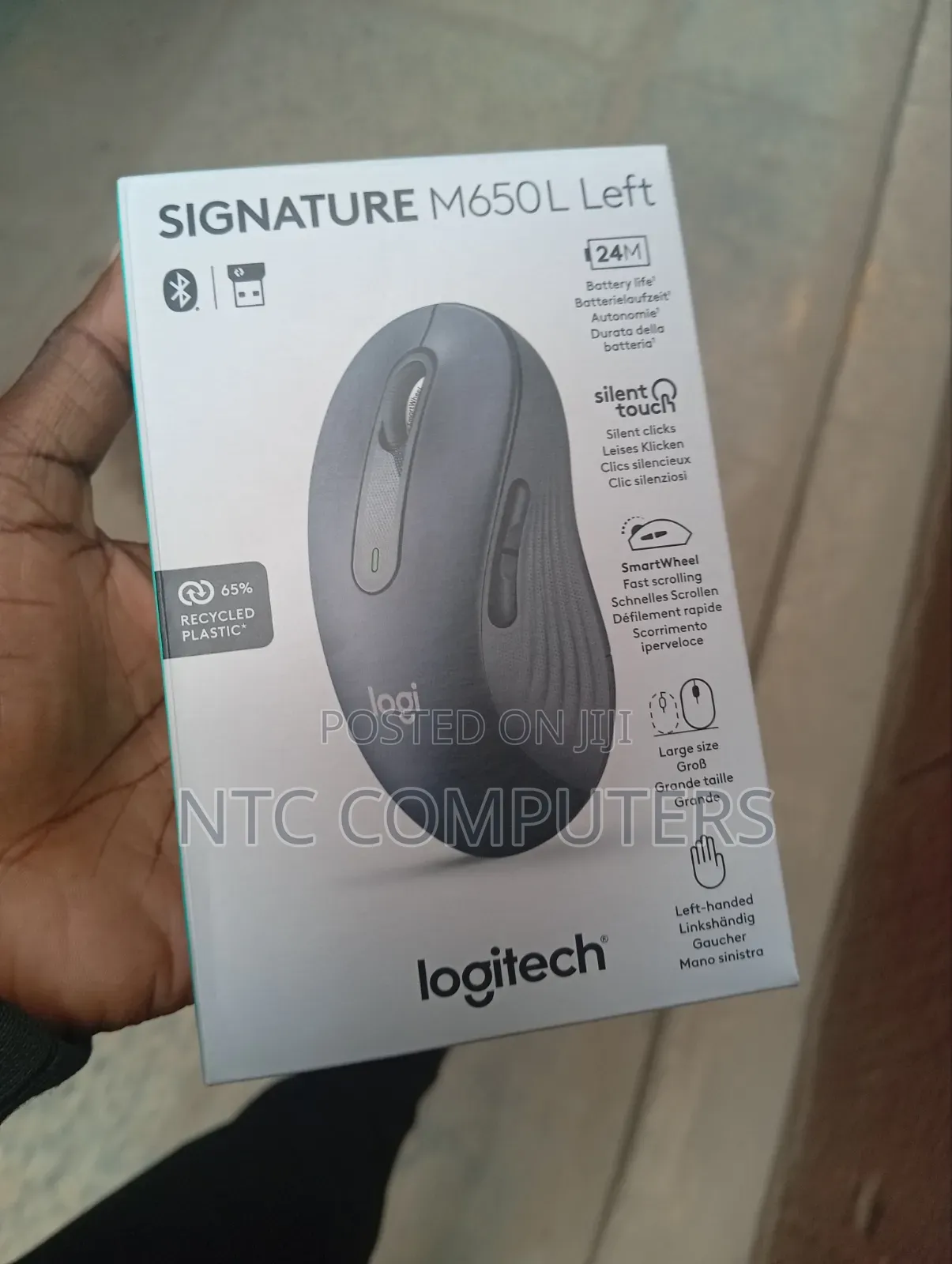 Logitech Signature M650L Left Silent Wireless Mouse