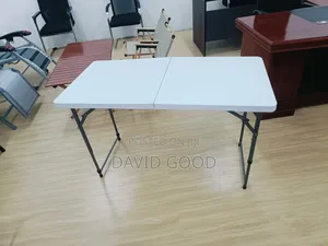 White Fordable Table