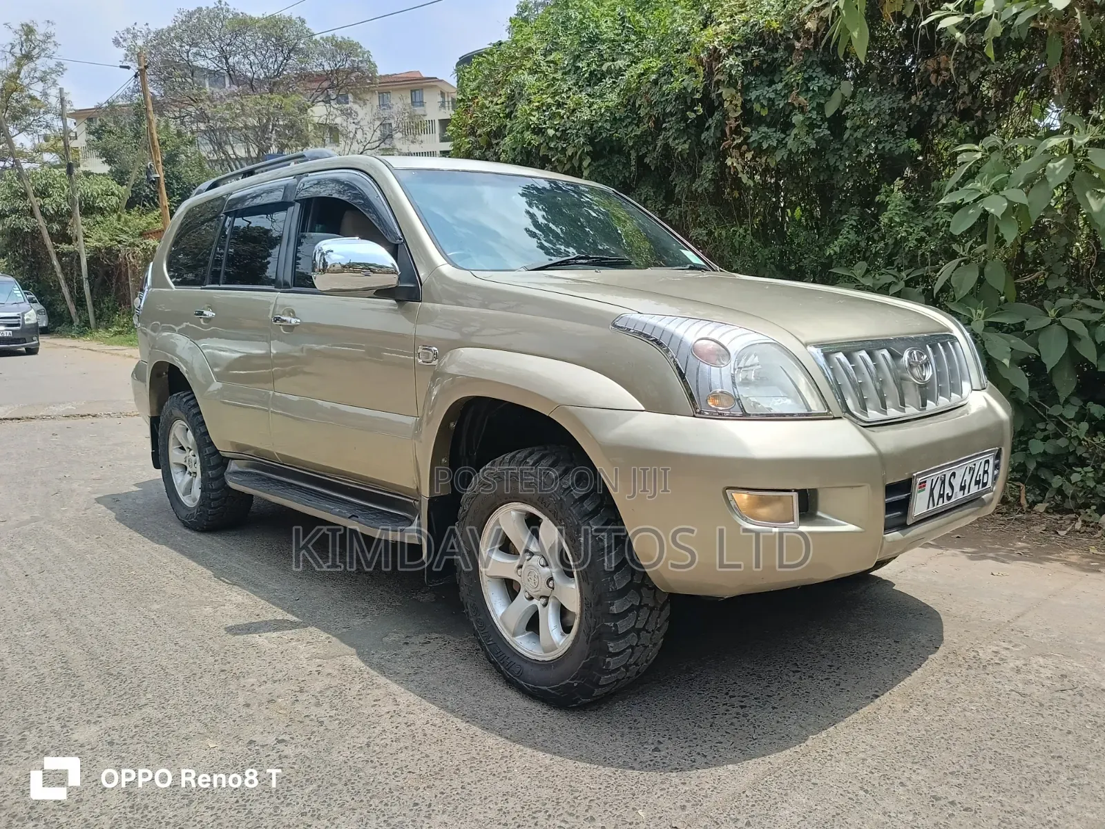 Toyota Land Cruiser Prado 2003 Gold
