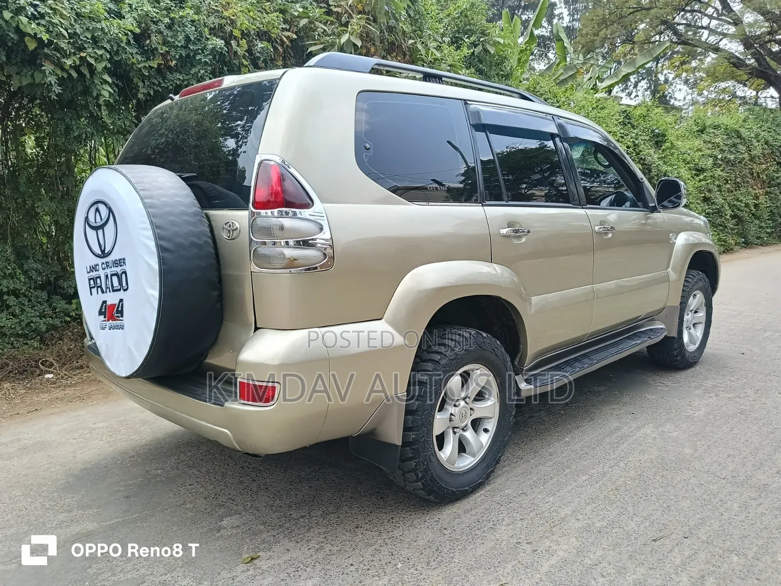 Toyota Land Cruiser Prado 2003 Gold
