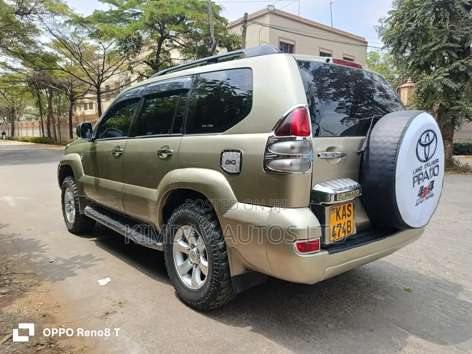 Toyota Land Cruiser Prado 2003 Gold