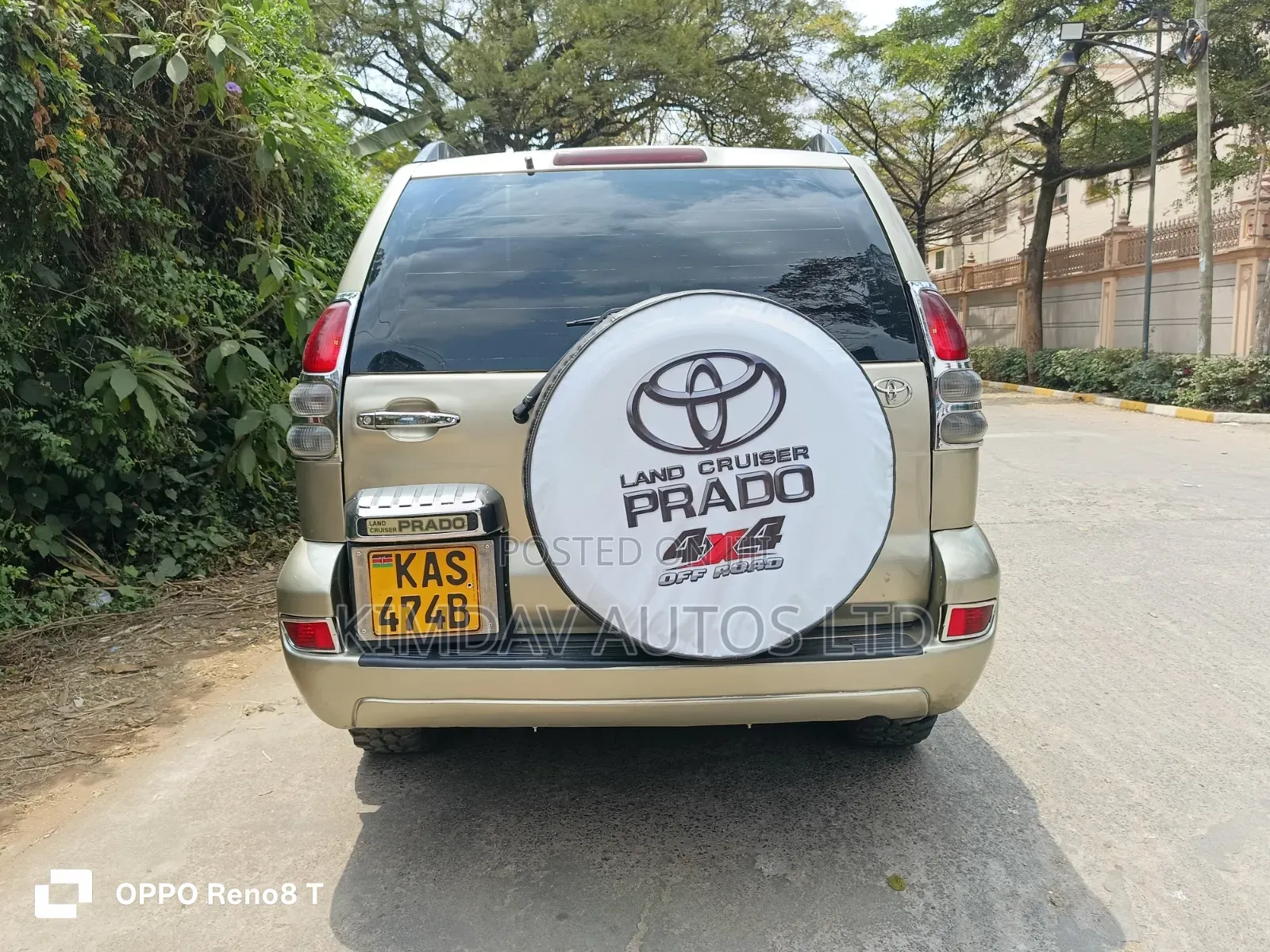 Toyota Land Cruiser Prado 2003 Gold