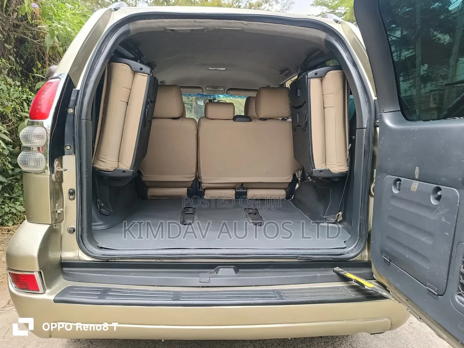Toyota Land Cruiser Prado 2003 Gold