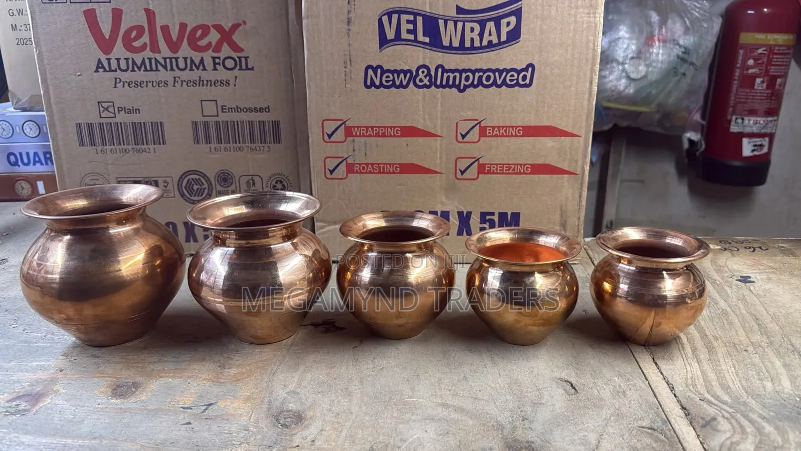 Copper Pot 300ml / Copper Small Drinking Pot