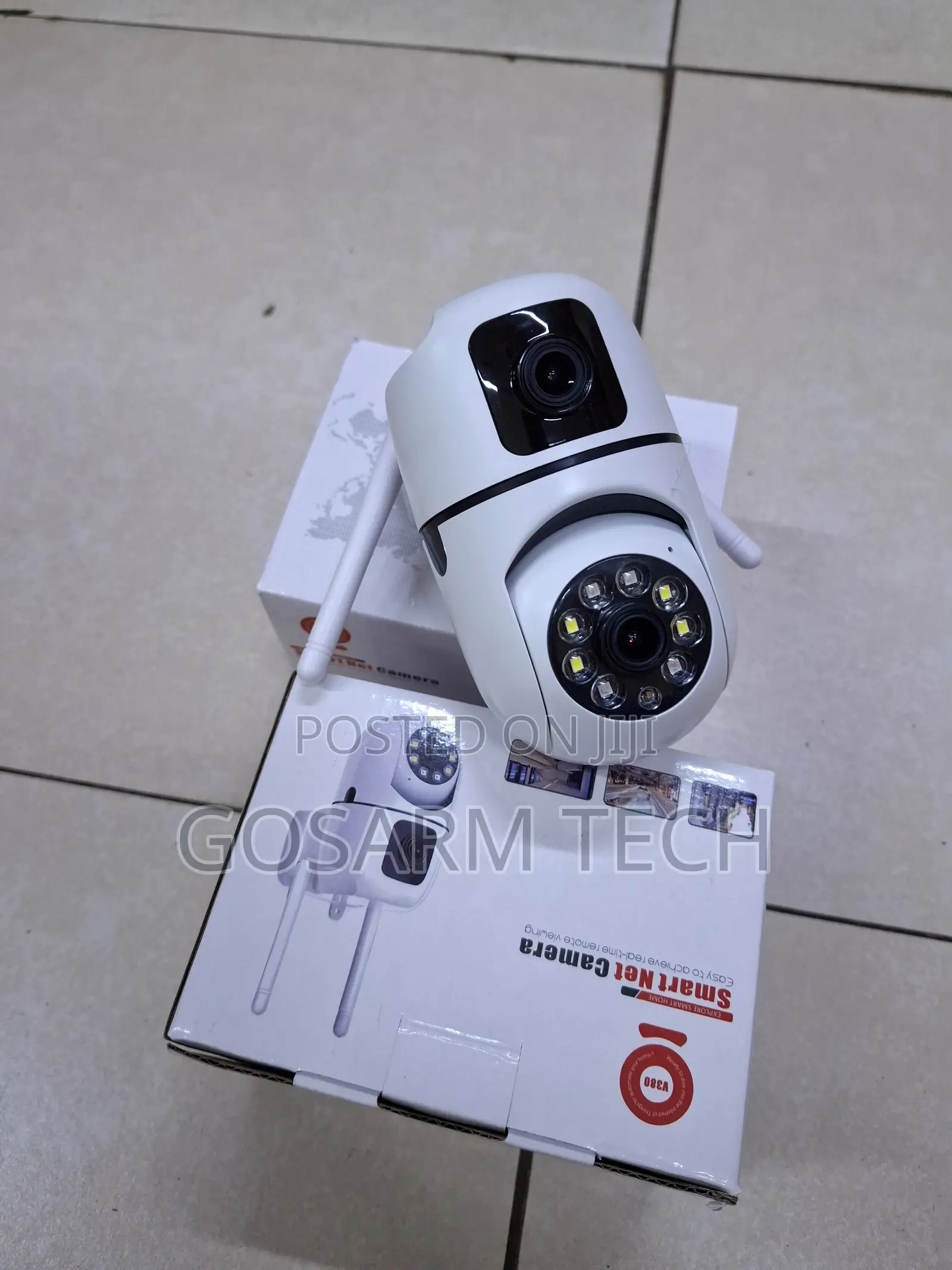 V380 Home Security WiFi Bulb Camera – Dual Lens PTZ With Audio