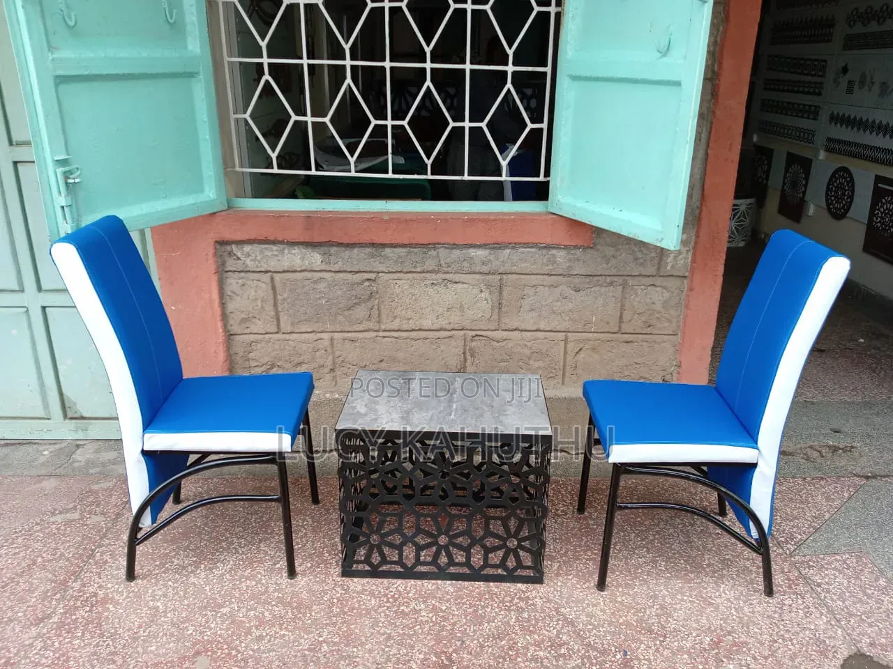 Laser Cut Table With Executive Chairs