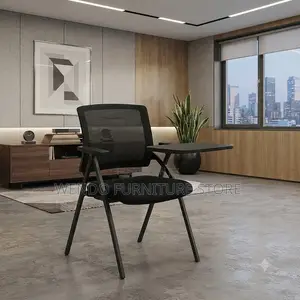 Office Chairs; Plastic Foldable Office Meeting Seats With Pad