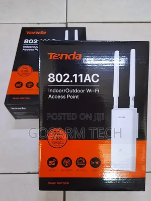 Tenda OAP1200 Outdoor Gigabit Wireless Access Point AC1200