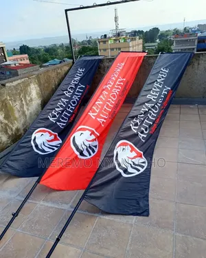 Tear Drops Banners, Telescopic Banners