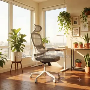 Office Chairs; Fabric Orthopedic Swivel 360 Office Seat
