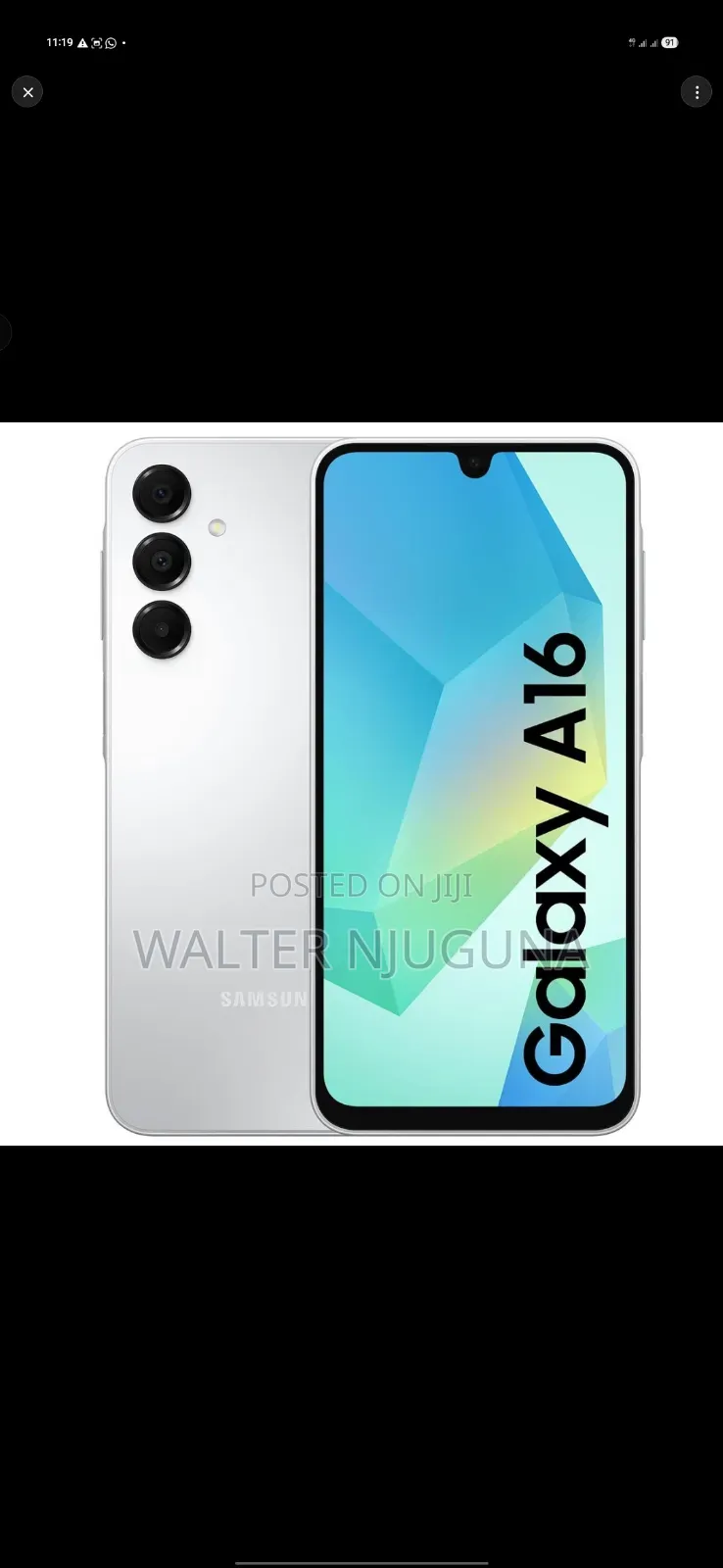 Samsung Galaxy A16 128 GB White