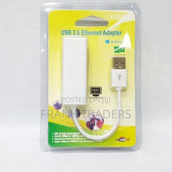 2.0 USB to Ethernet Adapter