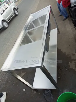 Heavy-Duty Kitchen Washing Station