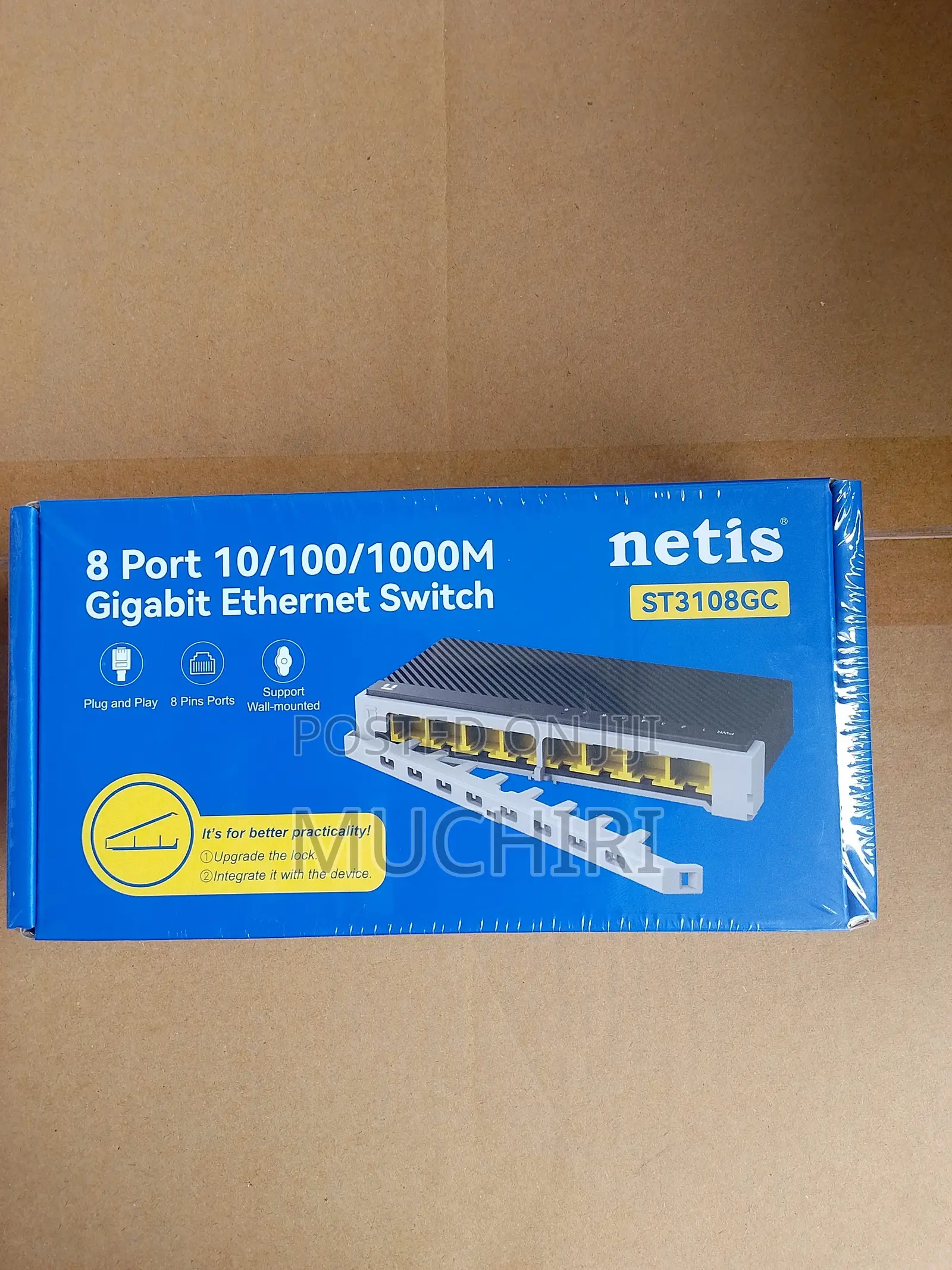 Netis Gigabit Lan Switch 8 Ports St3108gc Reliable Network Solution