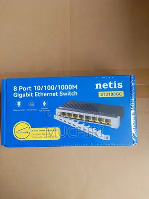 Netis Gigabit Lan Switch 8 Ports St3108gc Reliable Network Solution