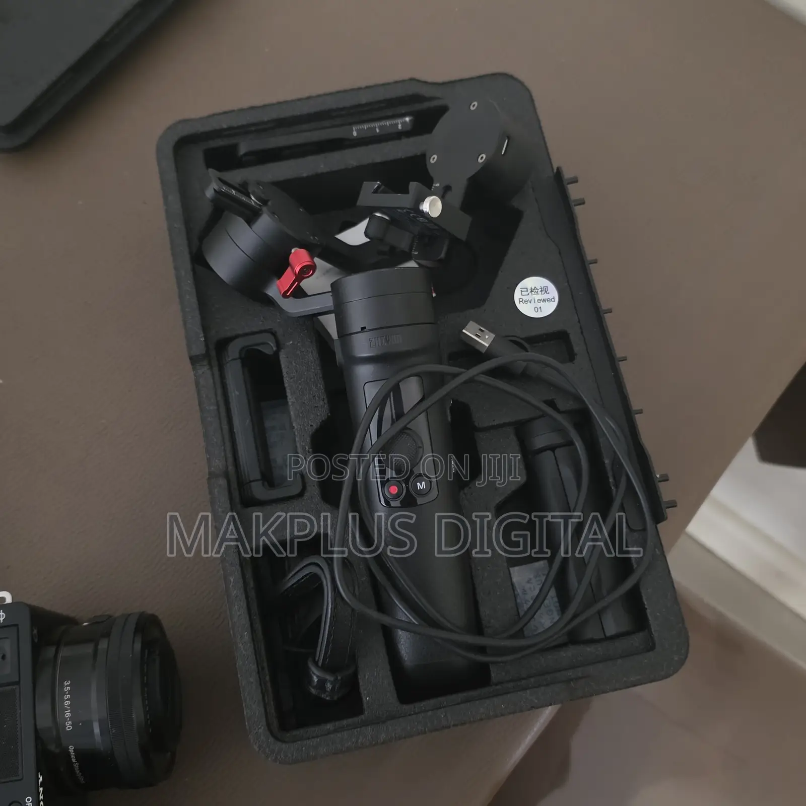 Sony ZV-E10 Mirrorless Camera + Gimbal Stabilizer