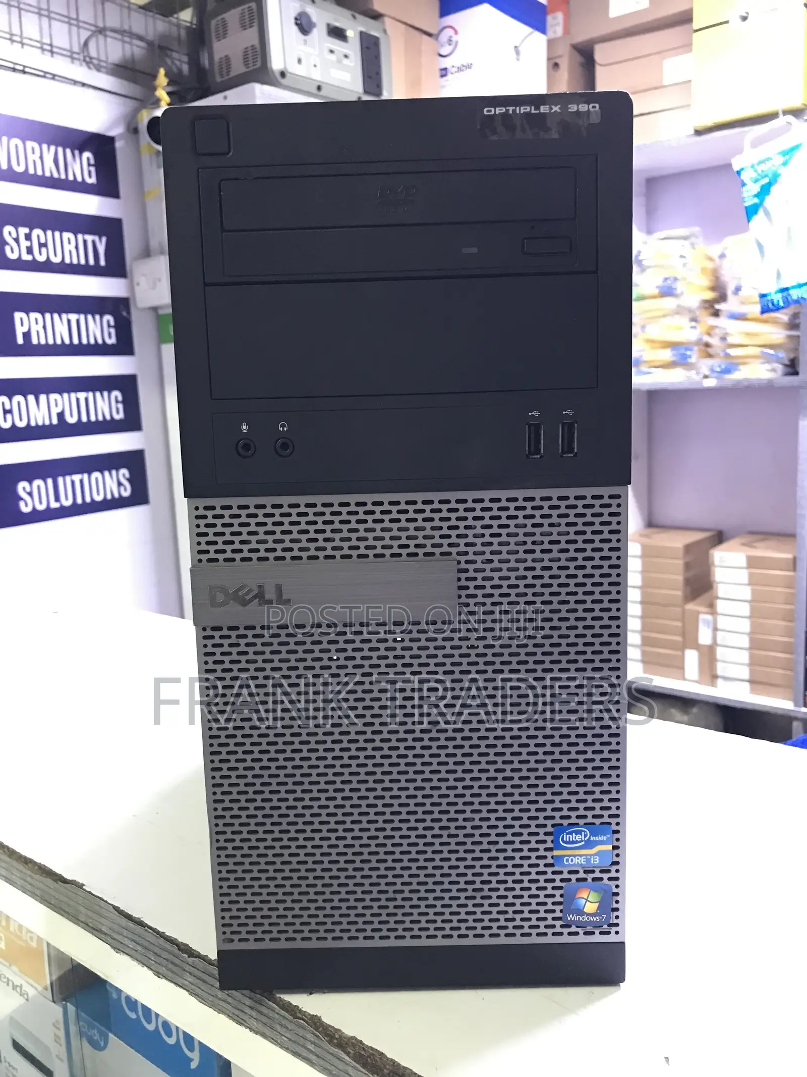 Desktop Computer Dell OptiPlex 390 4GB Intel Core i3 HDD 500GB