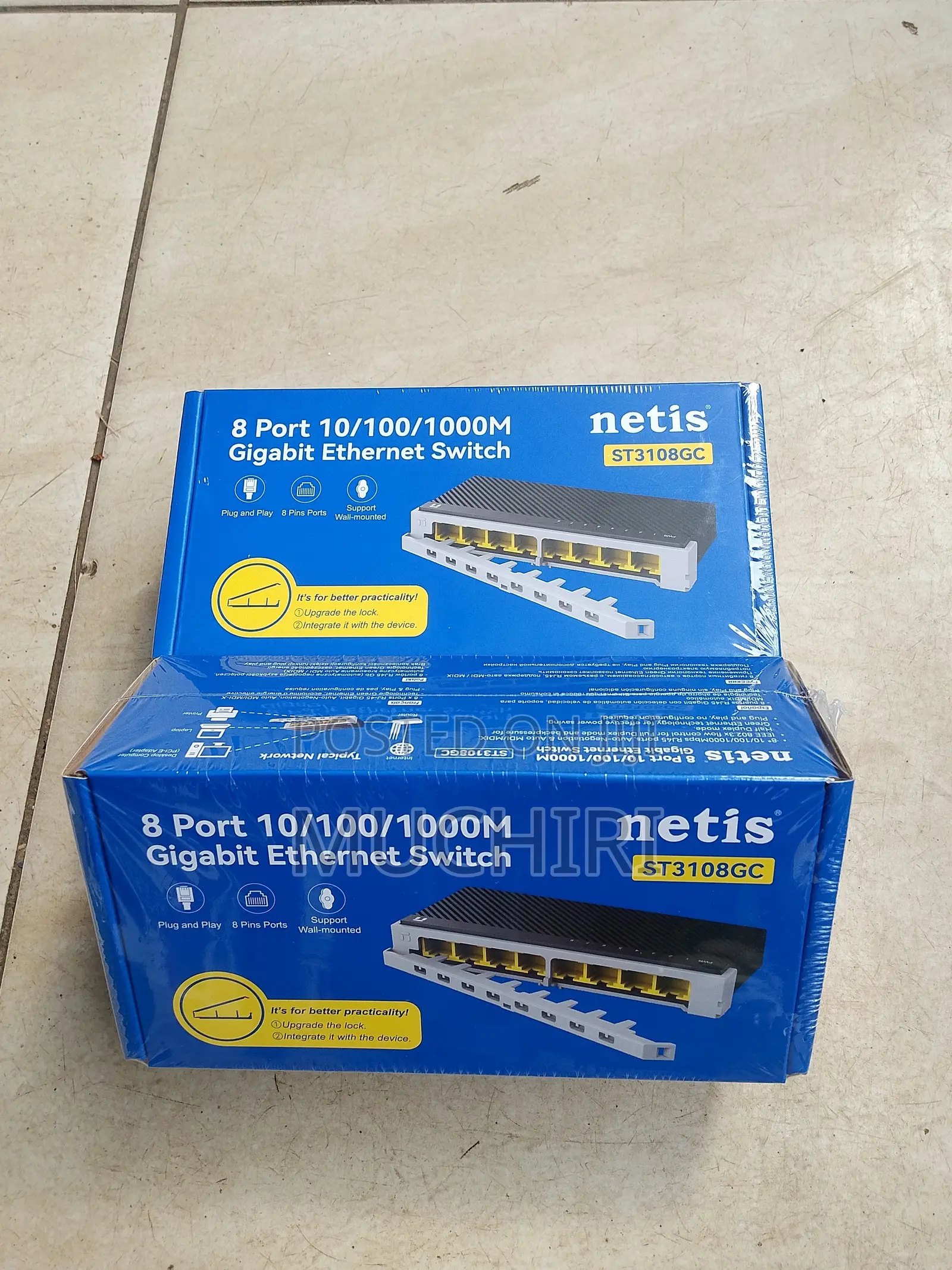 Netis Gigabit Lan Switch 8 Ports St3108gc Reliable Network Solution