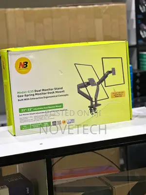 Dual Monitor Stand - Ergonomic Height Adjustable Riser 13-3 32 Inch